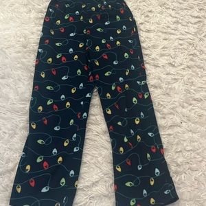 Christmas Light pjs for girl or boy